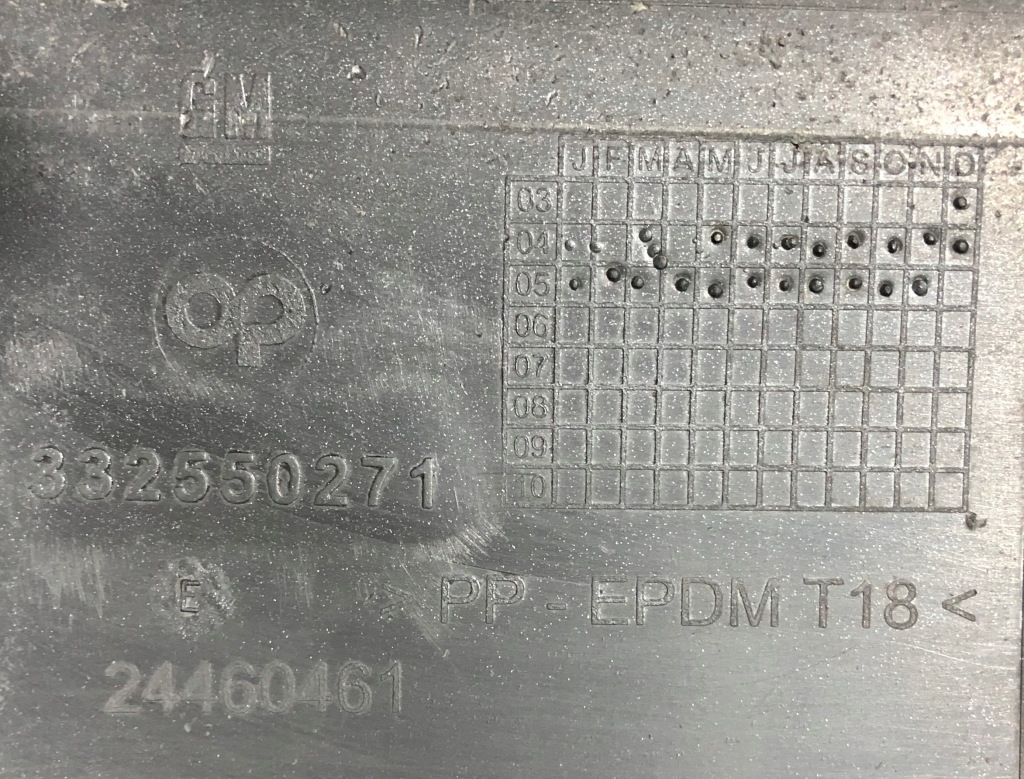 Opel astra h kombi 04- бампер задний  задний Оригинал