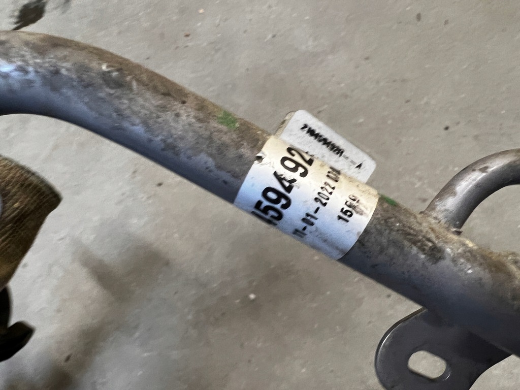 фото №9, Труба трубка шланг wąż магистраль wody dacia duster ii 1.0 tce lpg h4d f480