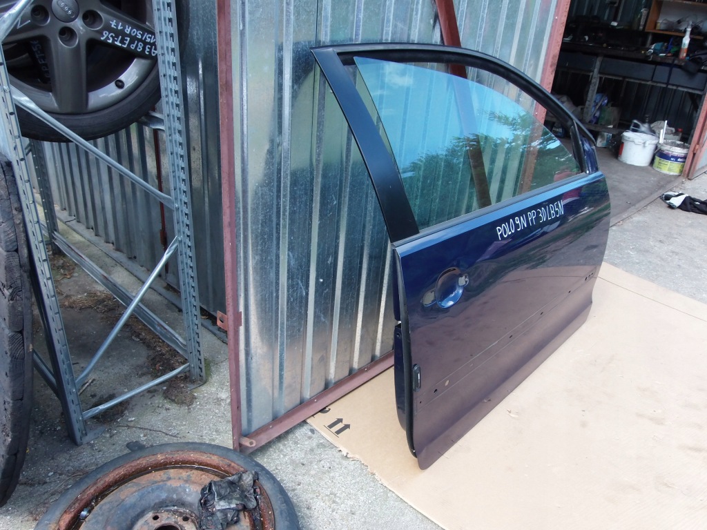 фото №4, Дверь стекло правое lb5n vw polo 9n iv 3 дверь