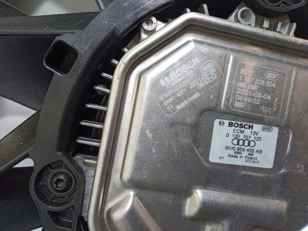 Q7 2 4m 3.0 tdi вентилятори радіатора 8w0959455aa Оригінал