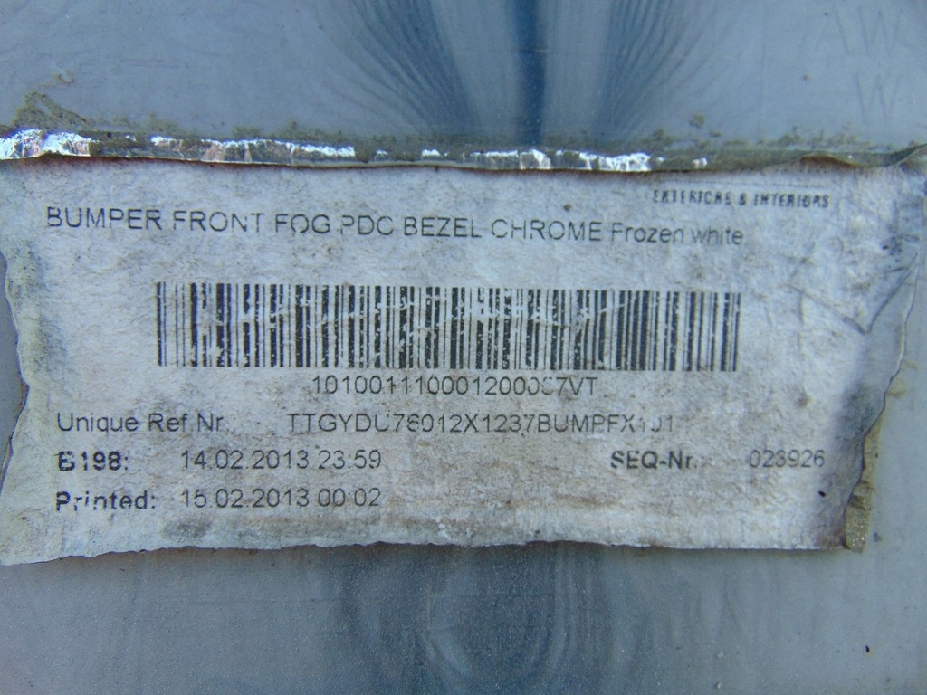 фото №16, Бампер перед ford transit custom 2012- przed lift