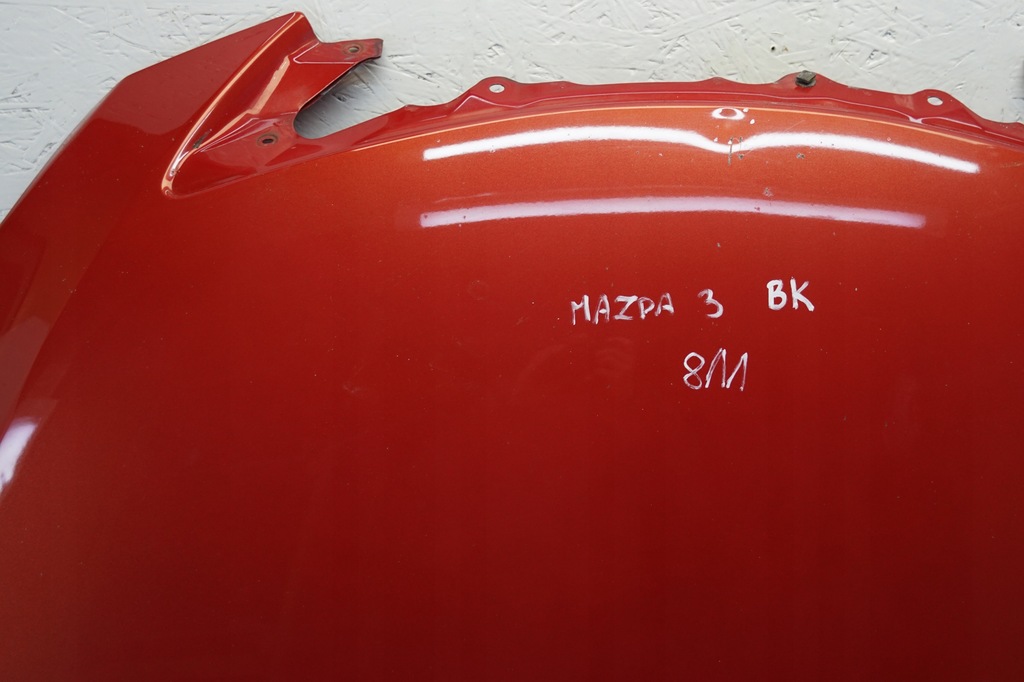 фото №4, Капот крышка двигателя перед mazda 3 bk