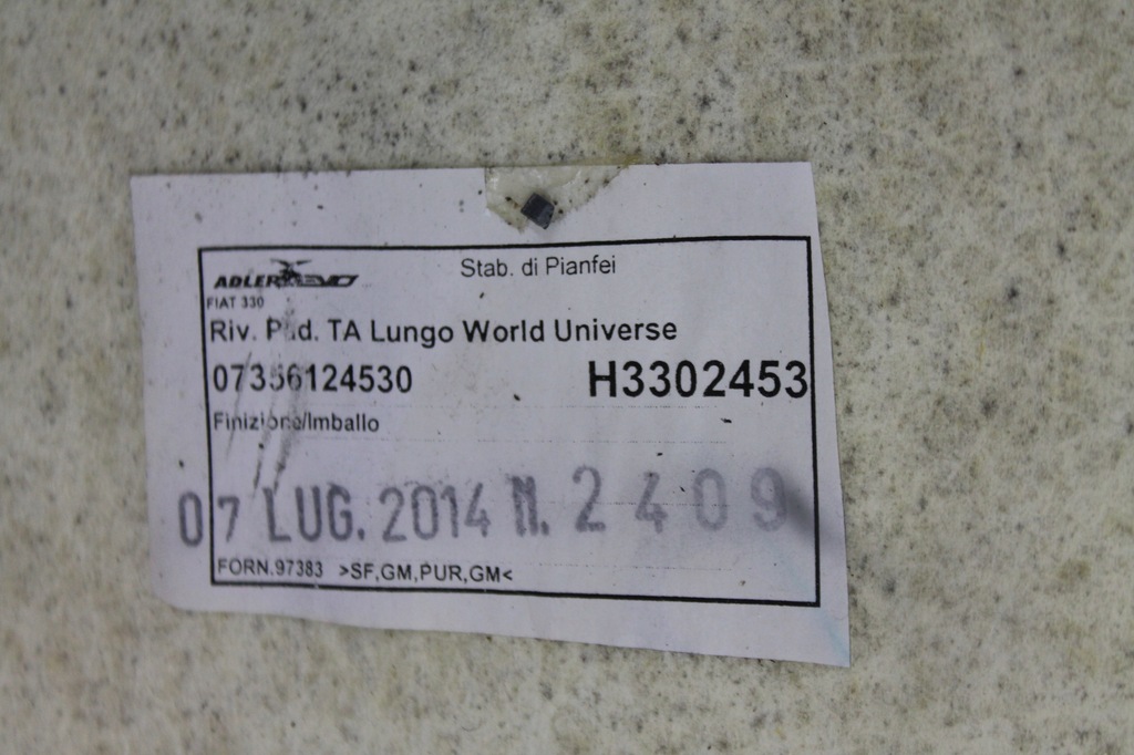 фото №7, Потолок панорама fiat 500l living 12-17