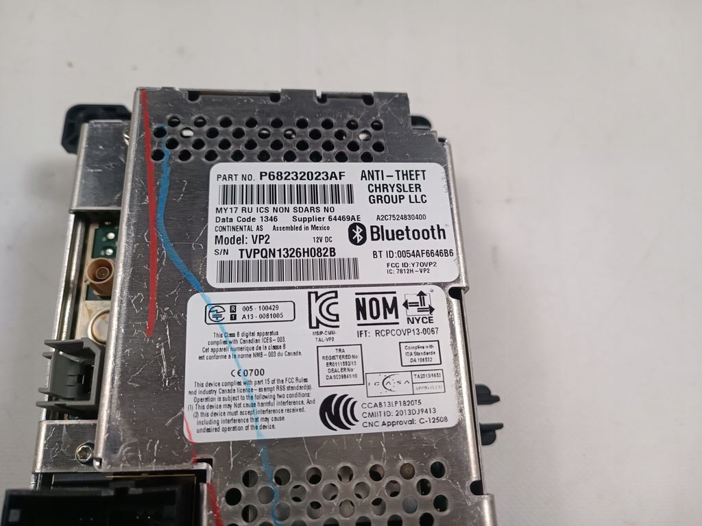 фото №6, Радио дисплей chrysler pacifica 2016 -