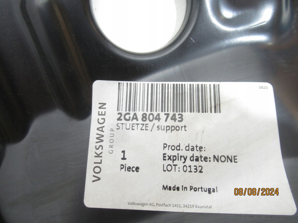 фото №11, Підсилювач blach стінки крила задній правої vw t-roc 2ga804744