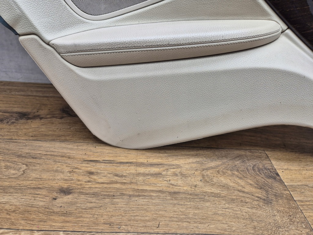 фото №6, Bmw 6 f12 cabrio обшивка оббивка лівий задня задня elfenbein weiss шкіра