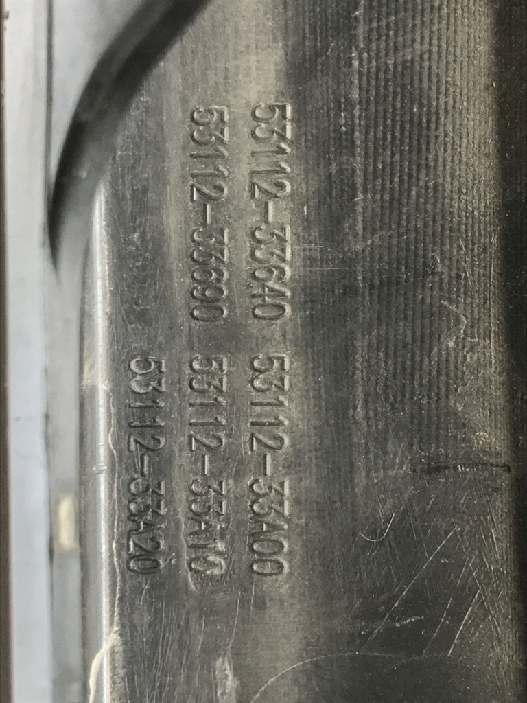 фото №11, Решітка w бампер передній toyota camry viii 8 lift 21- 53102-33350