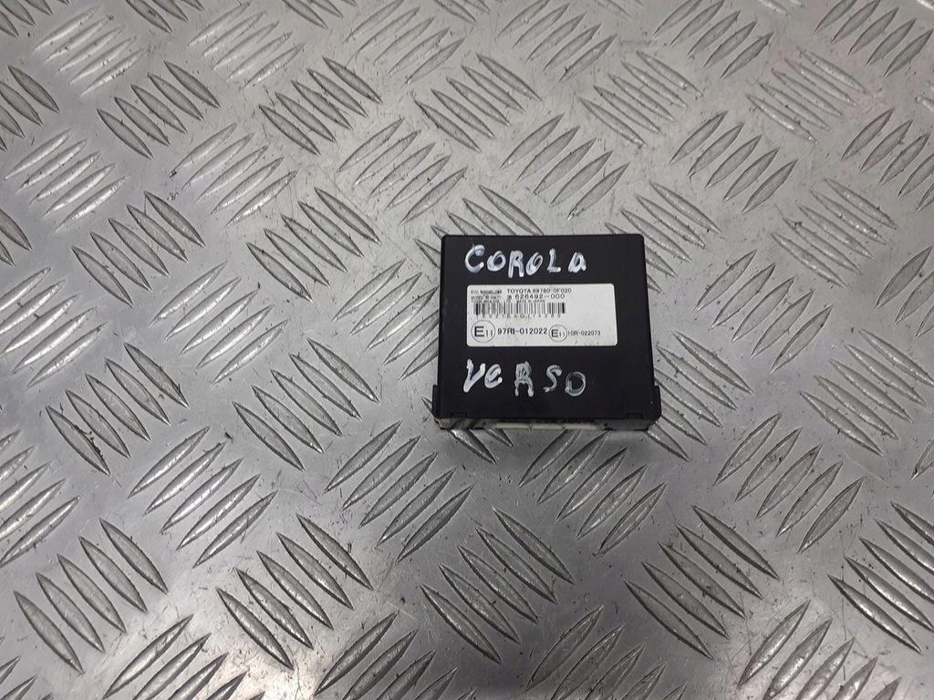 фото №1, Модуль иммобилайзер toyota corolla verso