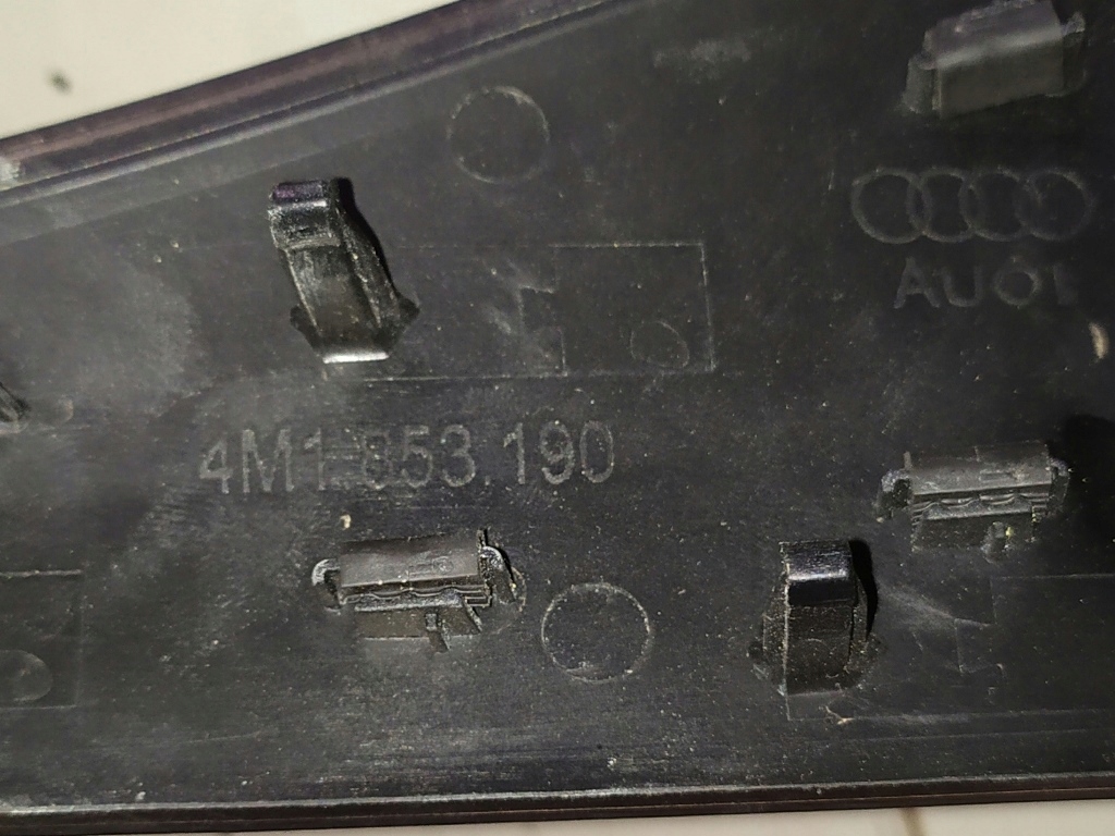 фото №12, Накладки декоративные консоли audi q7 sq7 4m0 4m0867419 20 10 09