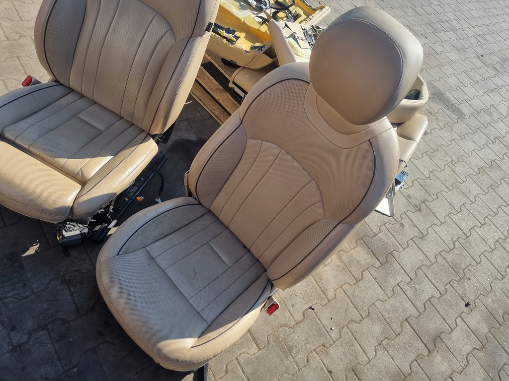 фото №8, Hyundai genesis ii genesis g80 13-20 сидіння комплект сидінь обшивки europa