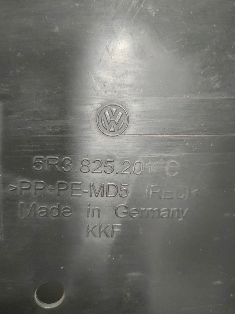 фото №11, Vw caddy 2k7 5 v 21- плита защита нижняя подвеска левая 5r3825201c