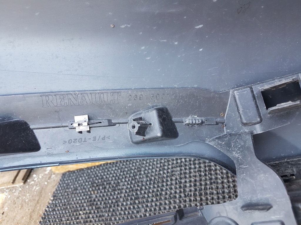 фото №13, Renault captur i lift бампер перед передний решётка нижняя 269169077r