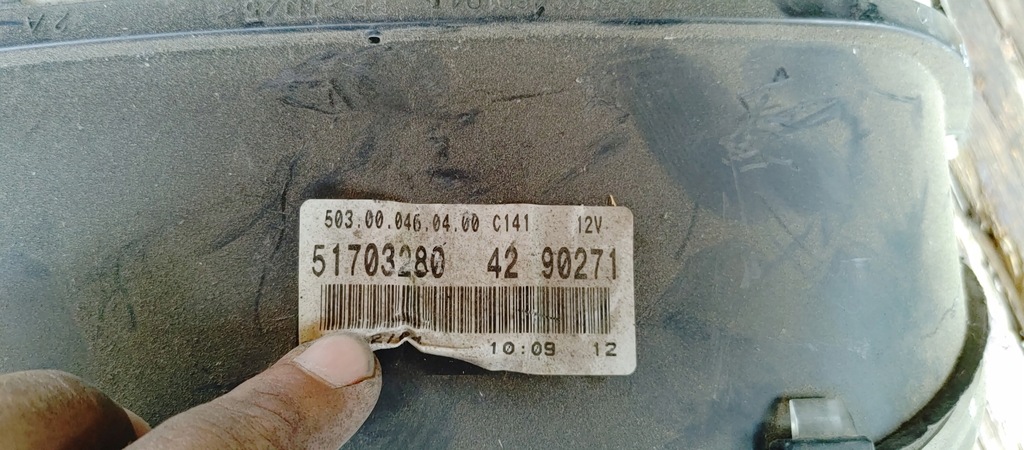 фото №10, Лічильник fiat punto ii fl 1.3 jtd 51703280