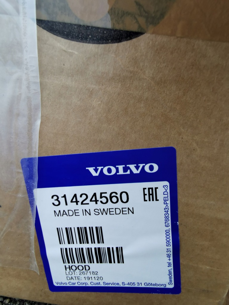 фото №2, Капот volvo xc60 ii 2018-