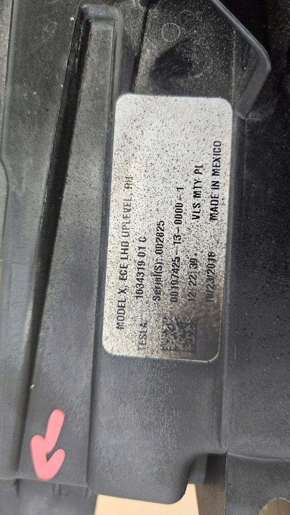 Фара правый  перед передняя tesla model x full led 103431901c Доставка