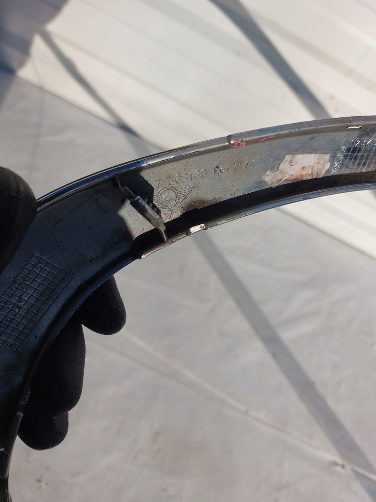 фото №14, Рамка хром решётка радиатора mini copper f56 eu