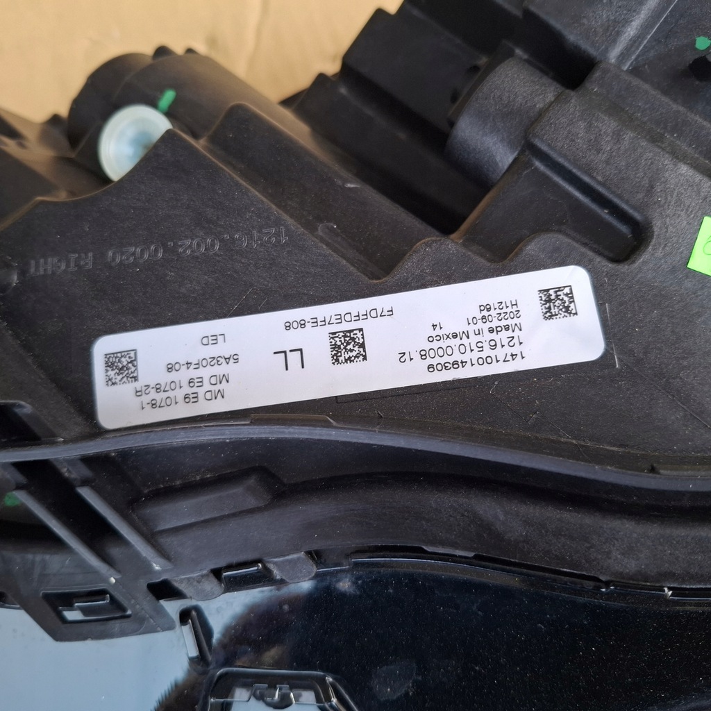 фото №14, Bmw 2 m2 g43 g42 g87 лампа перед full led права ліва 5a320f4 5a320f3 gold