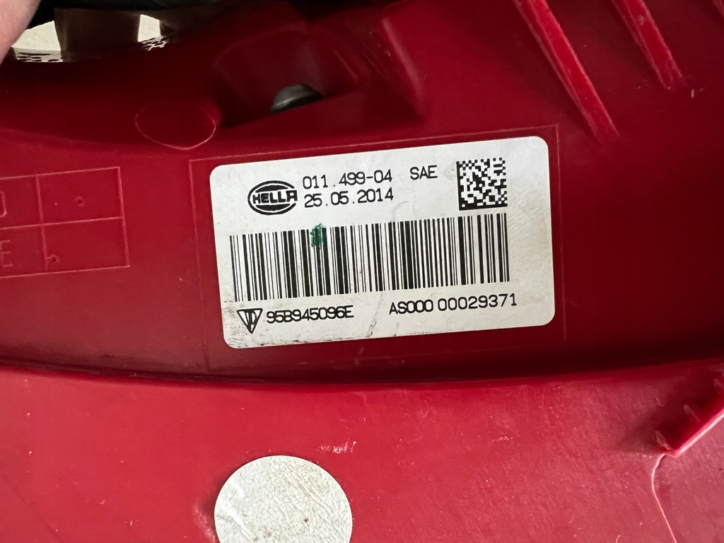 фото №11, Porsche macan лампа лампы правый задняя задние комплект