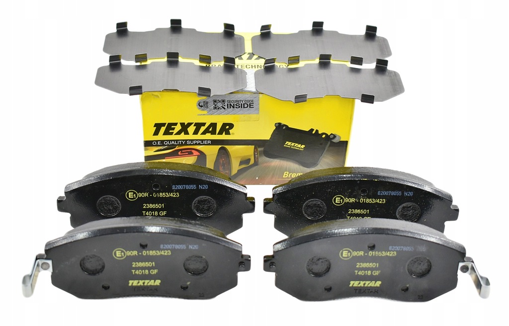 фото №1, Textar 2386501 набір гальмівних колодок гальмівних, гальма дискові
