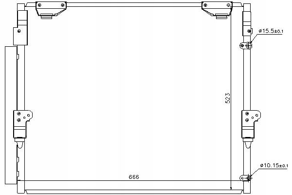 фото №2, Nissens 940304 конденсатор, кондиционер
