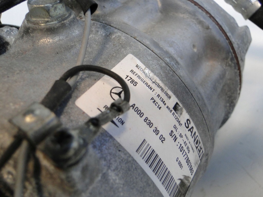 фото №8, Mercedes sprinter 907 насос кондиціонера компресор