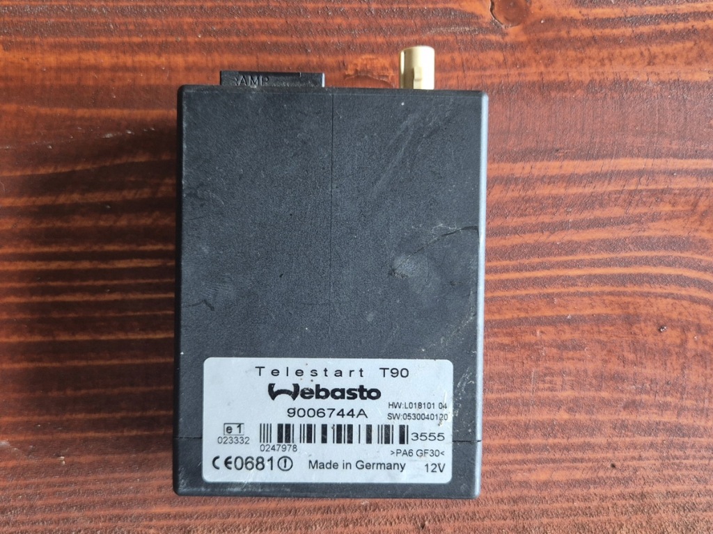 фото №1, Модуль блок керування webasto - vw touareg i lift