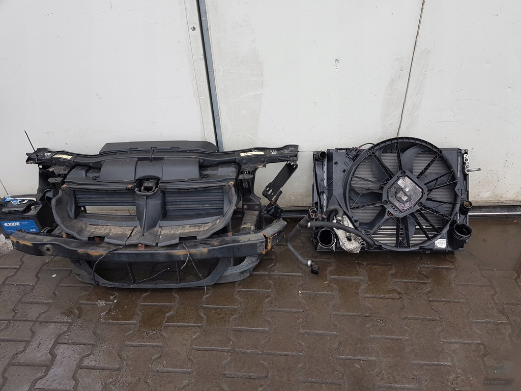 фото №7, Bmw 3 e92 e93 3.0 d pas передній радіатор вентилятор автоматична коробка передач