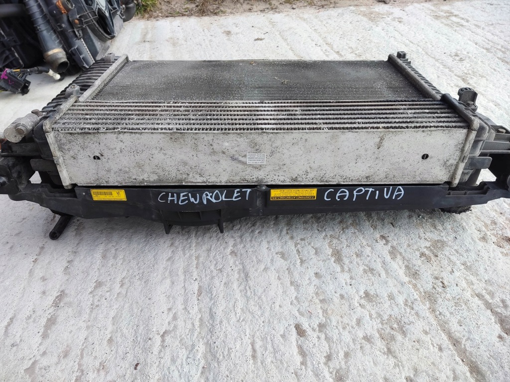 фото №8, Радиатор ic вентиляторы chevrolet captiva 2.0vcdi