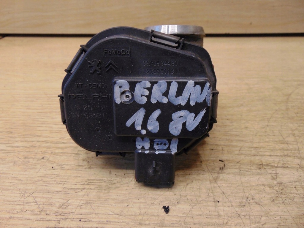 фото №5, Дросельна заслінка citroen berlingo iii 1.6 9673534480