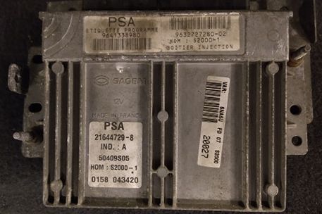 фото №1, Xsara picasso 1.8 2000 бортовой компьютер блок управления двигателя