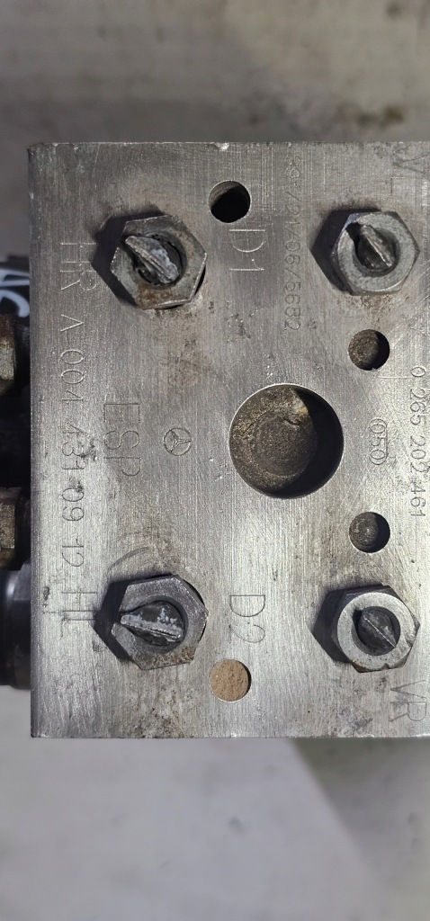 Mercedes a-klasa w168 насос тормозная abs блок управления a0044310912 0265202461 Оригинал