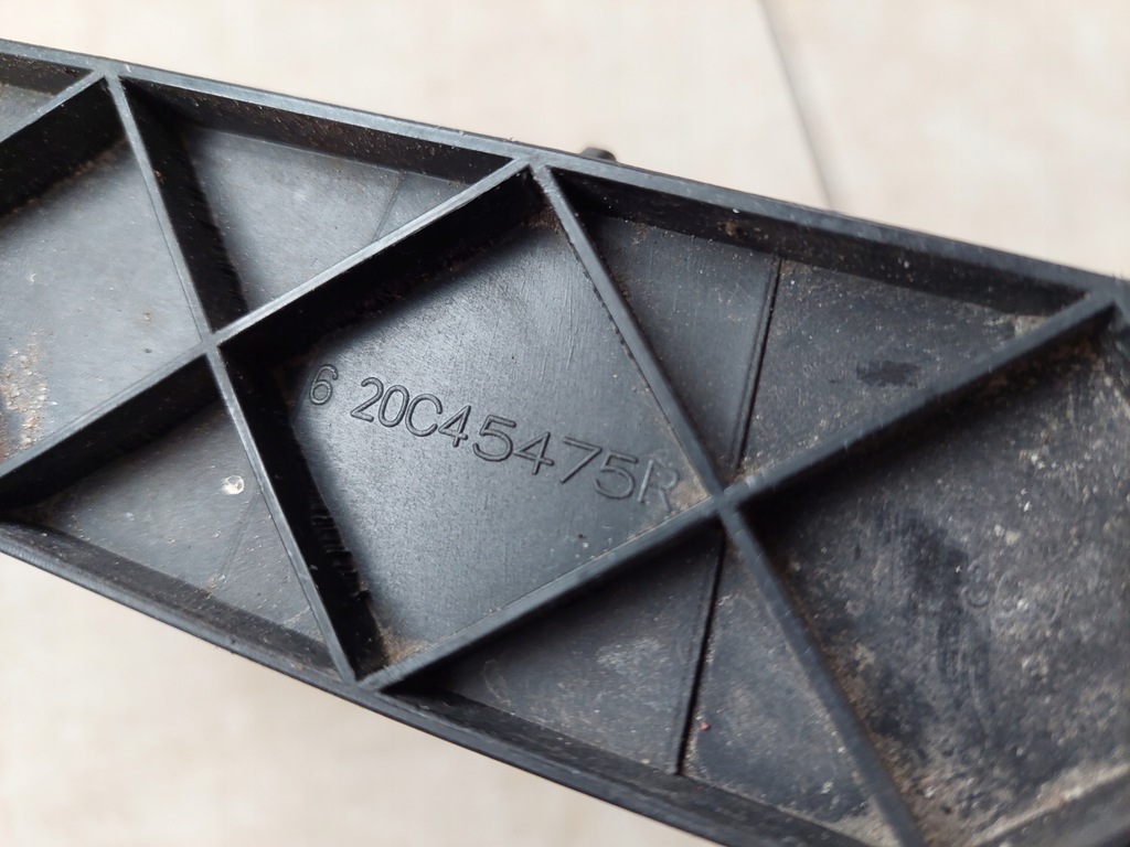 фото №7, Воздуховод воздуха - жалюзи - renault clio iv - lift - 16-19