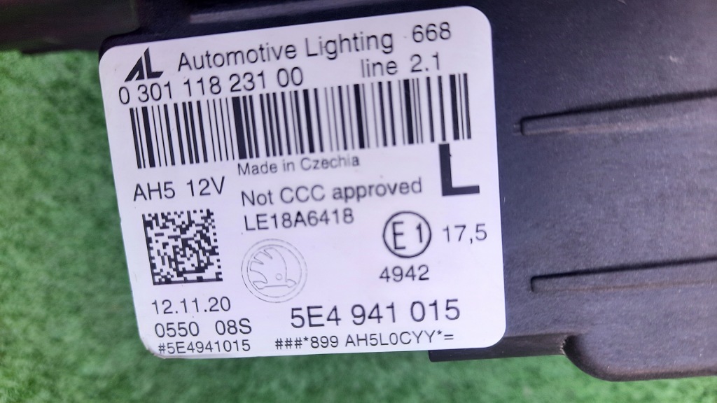 фото №6, Skoda octavia 4 iv 5e4 full led лампа передняя