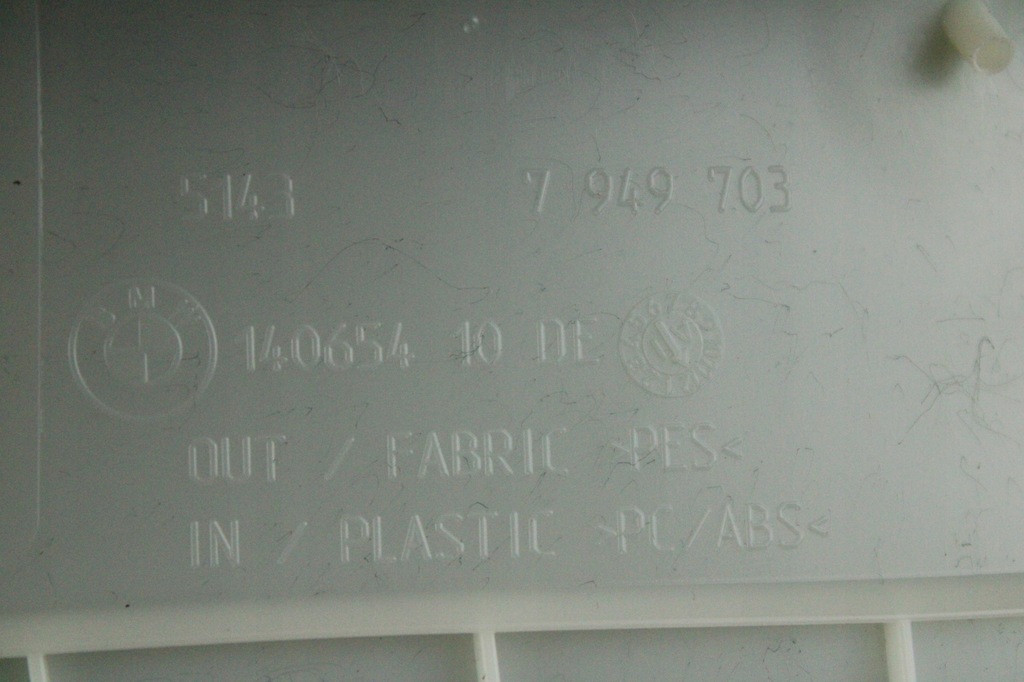 фото №8, Оригинальные обшивка защита стойка левый перед m-pakiet bmw g26 7949703 17km!