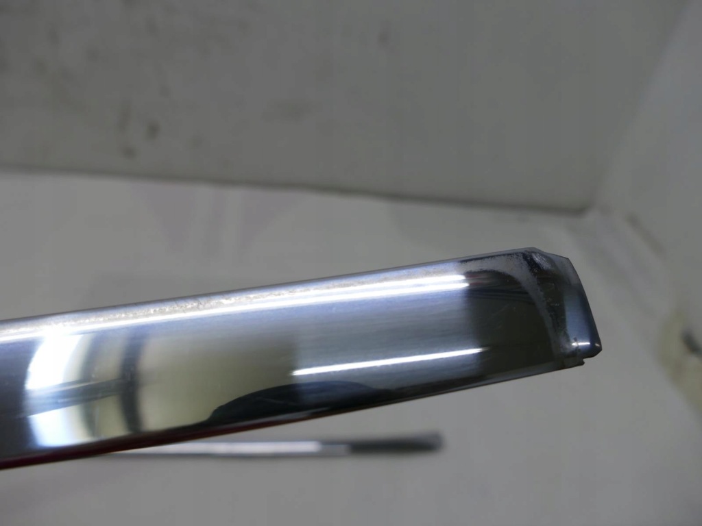 фото №9, Mercedes e w124 coupe молдинг хром бампера задня