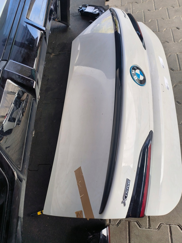 фото №6, Бампер m набор крышка багажника задняя лампы bmw 7 g70 цвет a300