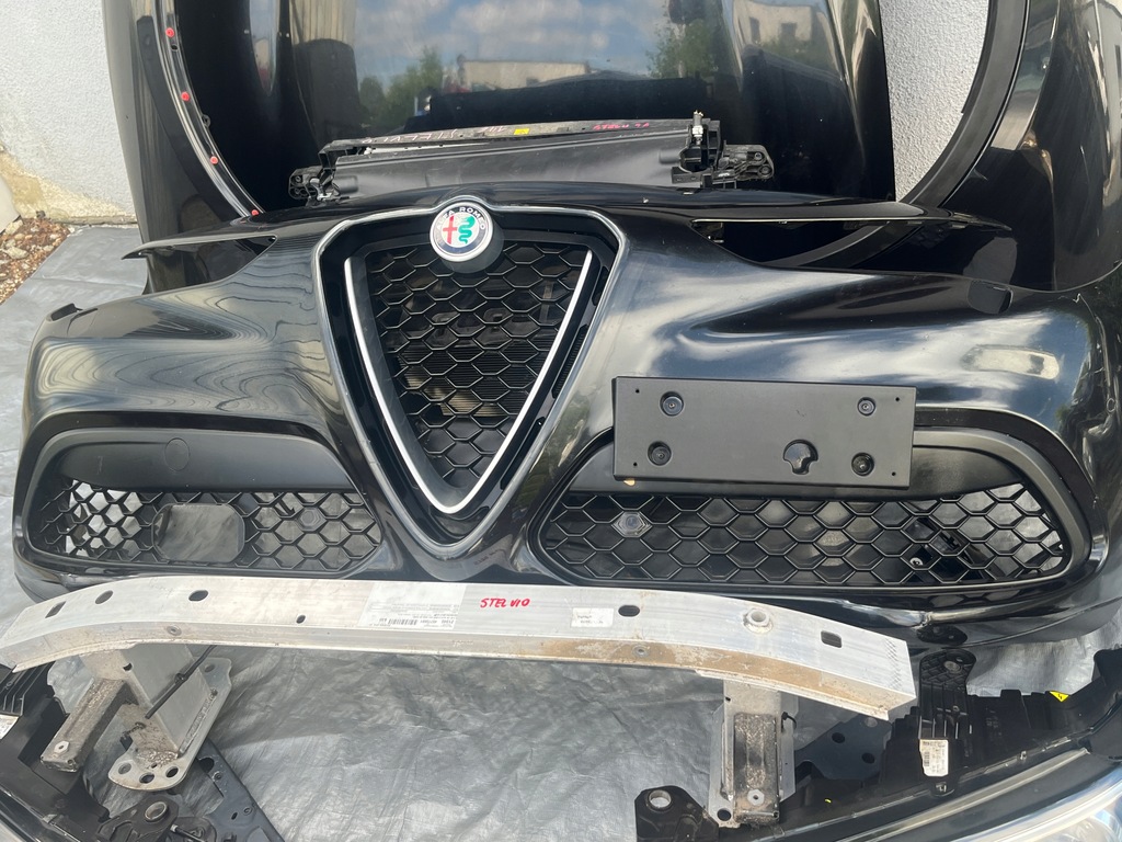 фото №5, Alfa romeo stelvio бампер капот перед kompletny