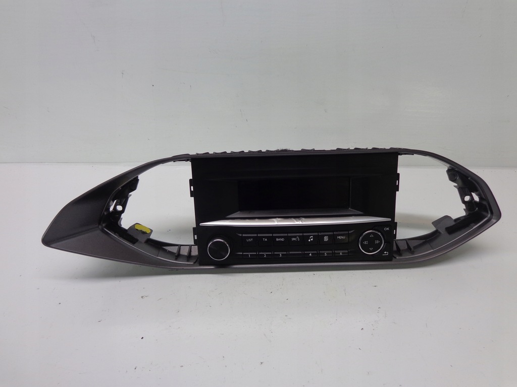 фото №1, Peugeot 308 t9 дисплей рамка панель радио 9804496980