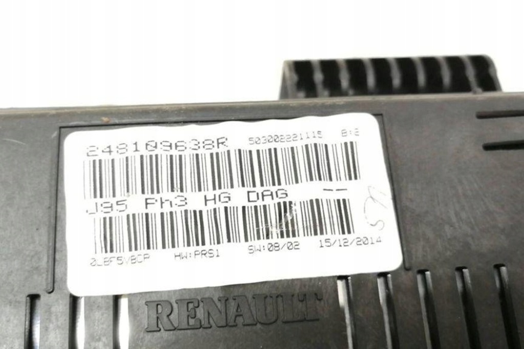 фото №13, Счетчик renault grand scénic iii jz0/1_ 248109638r 1.46l дизель 2015