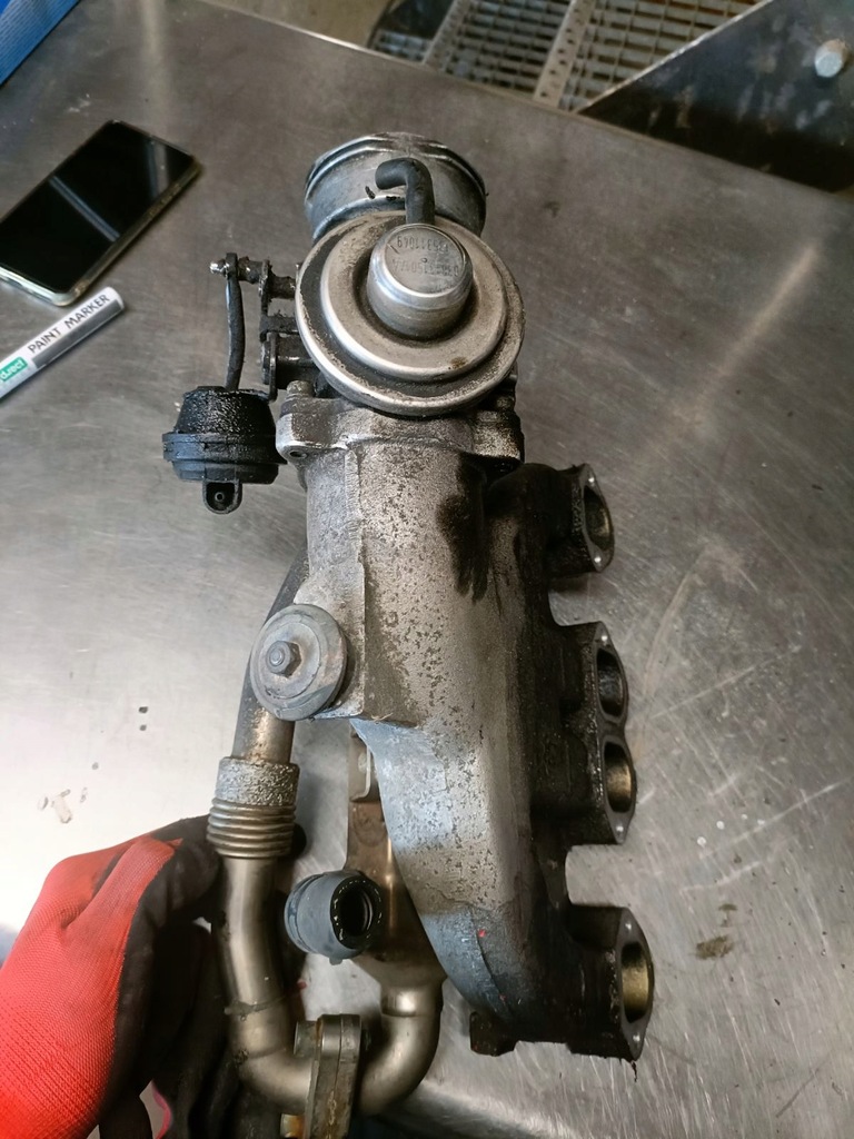 фото №6, Радиатор выхлопных газов auy 038131513l sharan 1,9tdi