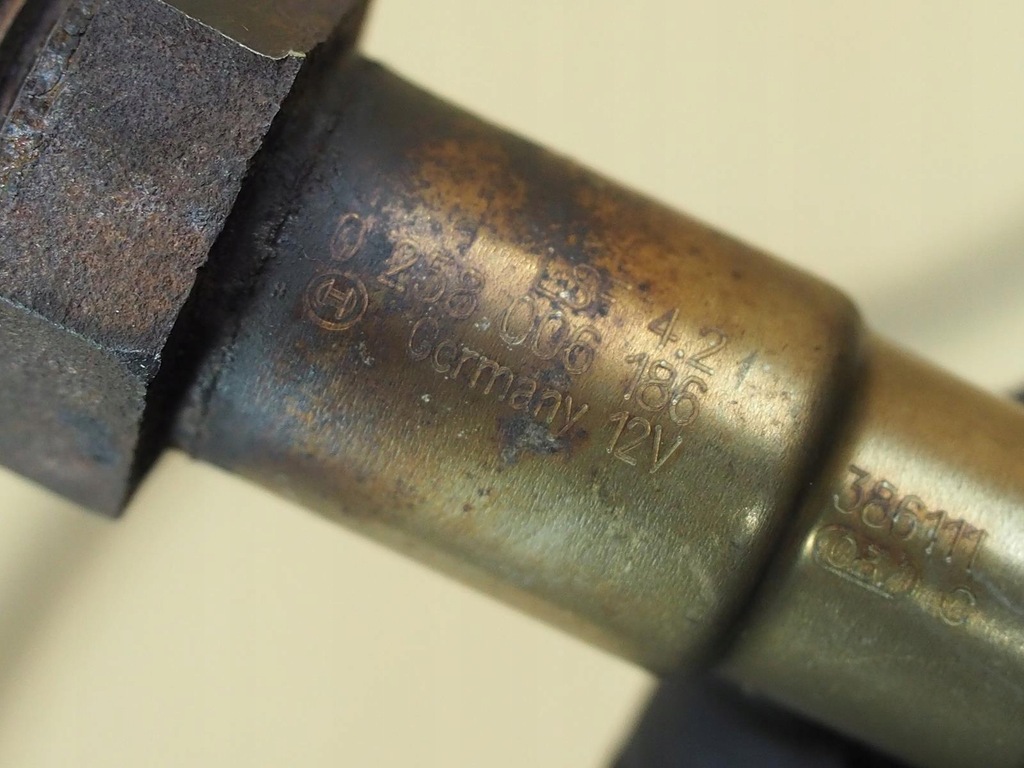 фото №8, Датчик лямбда-зонд peugeot 2.0 16v 0258006186