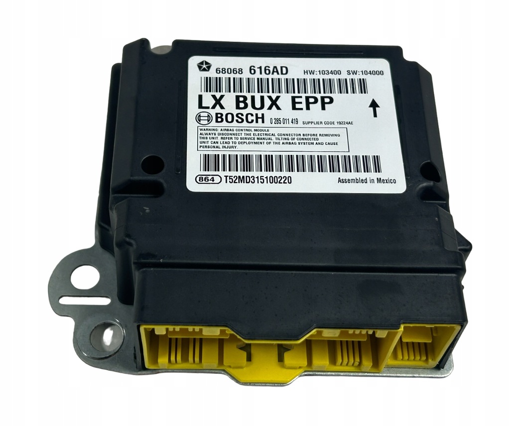 фото №1, Lancia thema ii 11- модуль датчик подушка безпеки 68068616ad