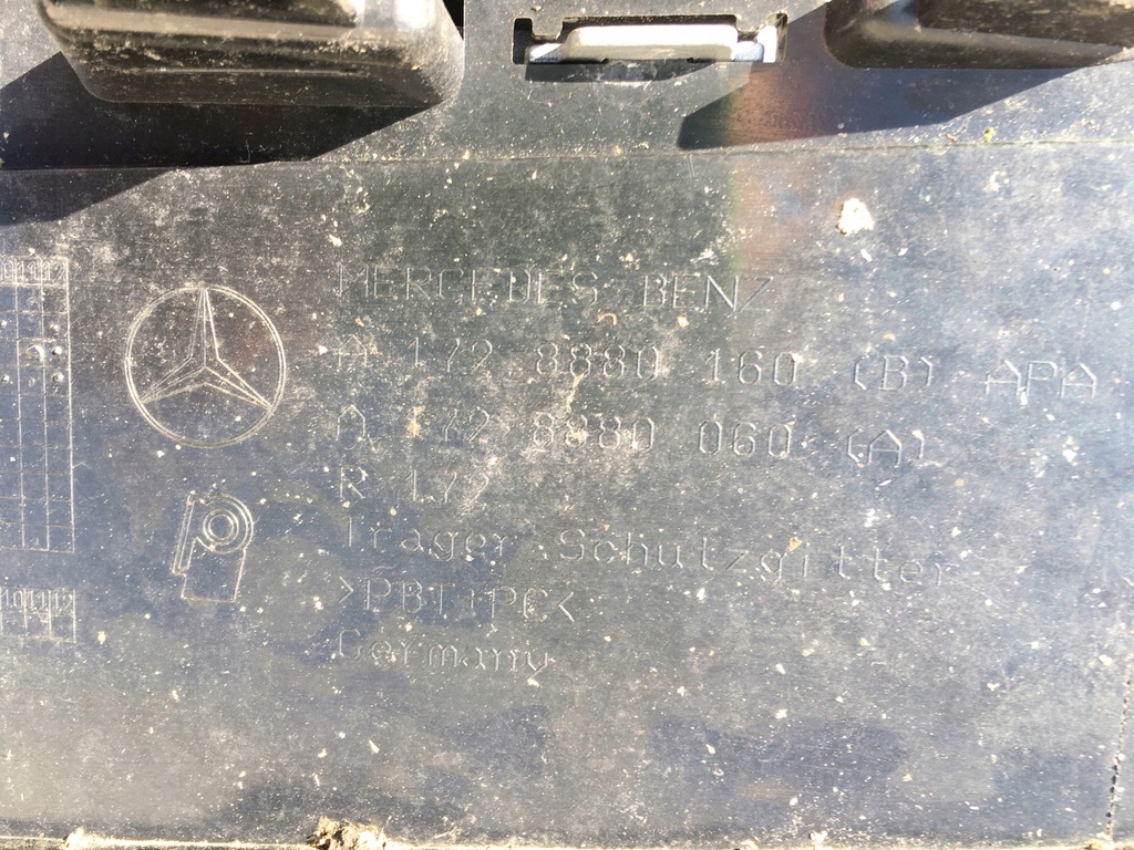 фото №9, Решётка радиатора решётка радиатора a1728880160 mercedes slk w172