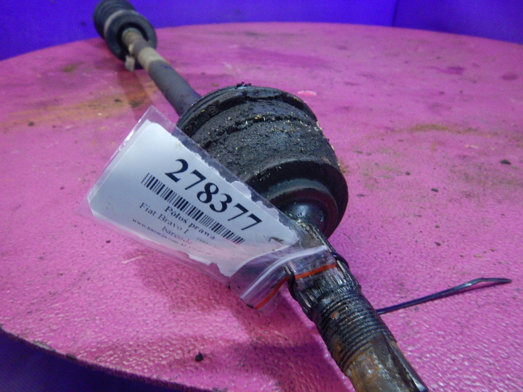 фото №2, Fiat bravo i 95-01 1.2 82km привідний вал права