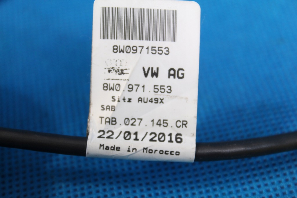 фото №7, Audi a5 f5 сидіння джгут подушки безпеки подушка безпеки сидіння 8w0971553 2016r