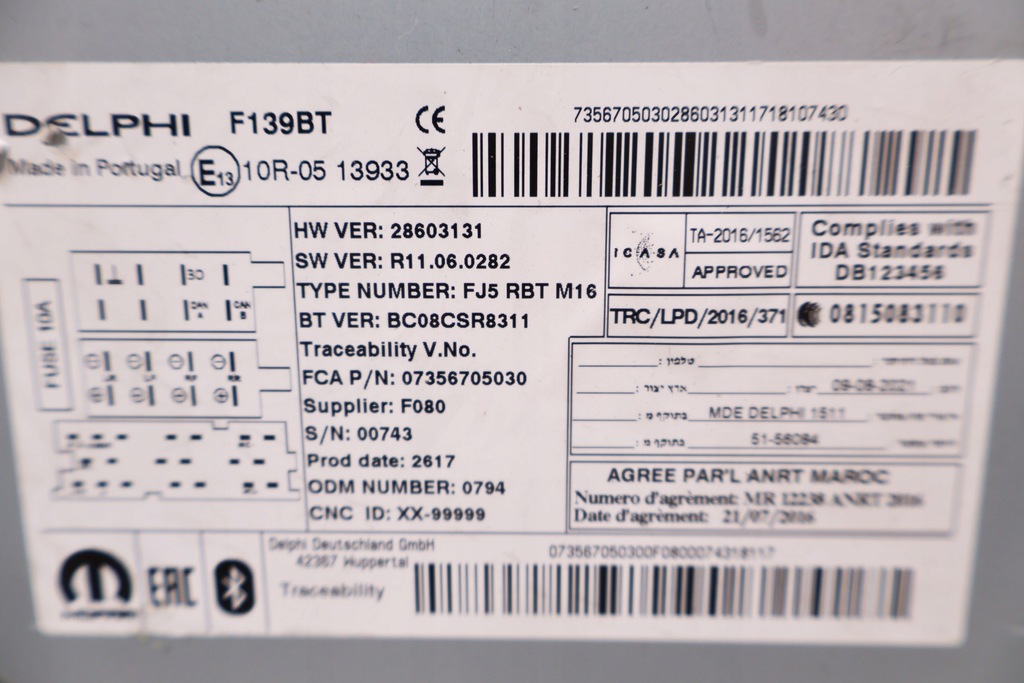 фото №7, Fiat panda iii радио '07356705030