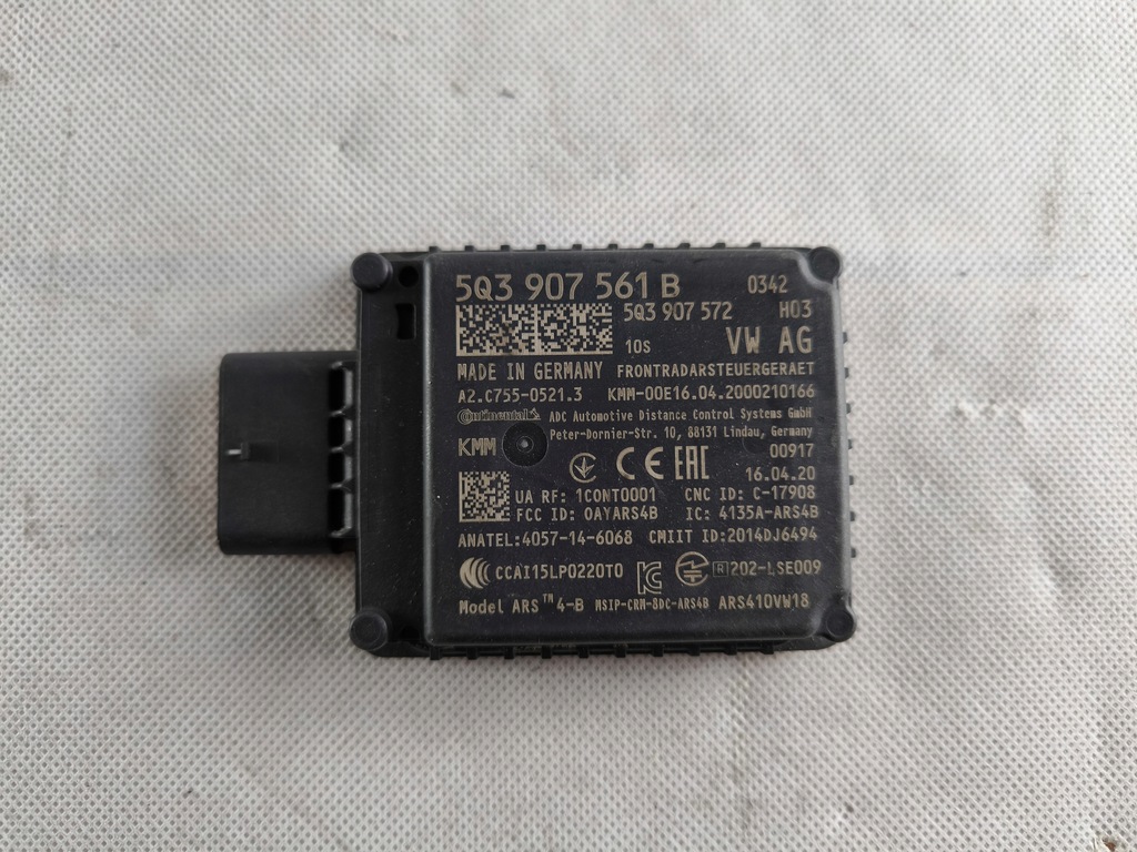 фото №1, Audi a1 82a радар дистанции distronic 5q3907561b vw