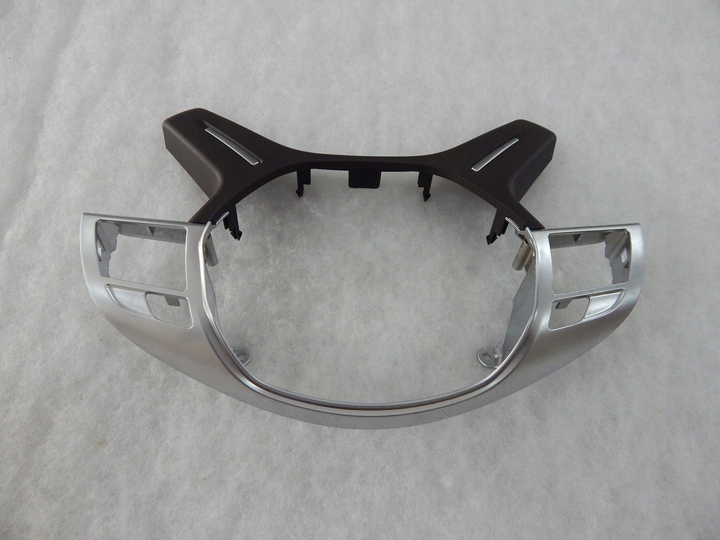 фото №5, Mercedes w166 x166 w246 w204 lift w212 - рамка накладка керма коричнева