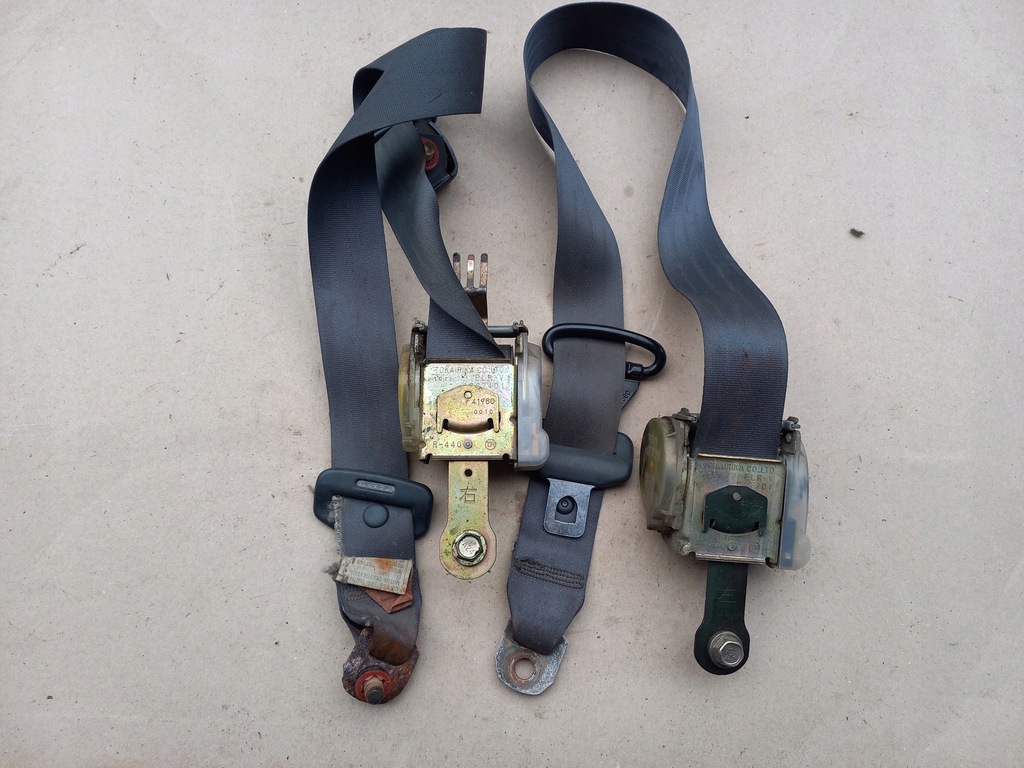 фото №9, Toyota corolla e9 87-92 pas ремені безпеки задня 3d hb