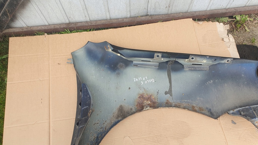 фото №9, Vw golf v 3 / 5 двері hb 03-09 - крила лівий перед lc9z